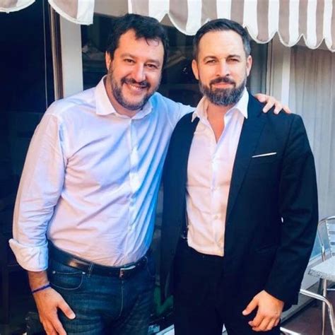 Forza Efusivo Mensaje De Salvini A Abascal Para El 10N Tras Reunirse