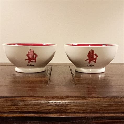 Rae Dunn Dining Rae Dunn Relax Adirondack Bowls Poshmark