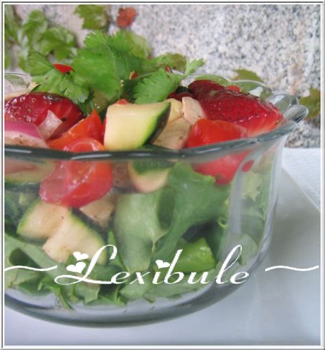 Les Milles Un D Lices De Lexibule Salade Bocconcini Fraises Et