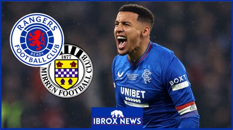 Pundit Gushes Over Incredible Rangers Ace Tavernier V St Mirren