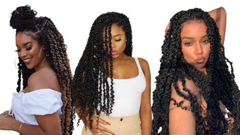 50 Stunning Passion Twists Hairstyles Curly Girl Swag