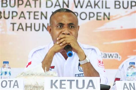 Kpu Tetapkan Dpt Pilkada Waropen Papua Global News