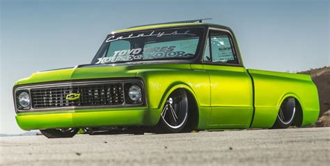 Grünstich Restomod 1971 Chevrolet C10 Pickup Mit V8