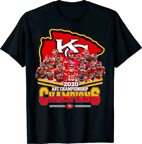 Kansas City Chiefs AFC Championship 2021 Champions T-Shirt | Etsy