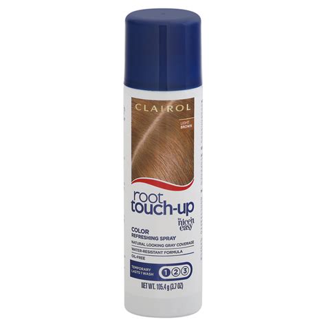 Save on Clairol Root Touch-Up Color Refreshing Spray Light Brown Order ...