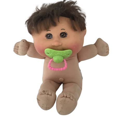 2013 Cabbage Patch Doll Baby With Soother Nude 33 Cm