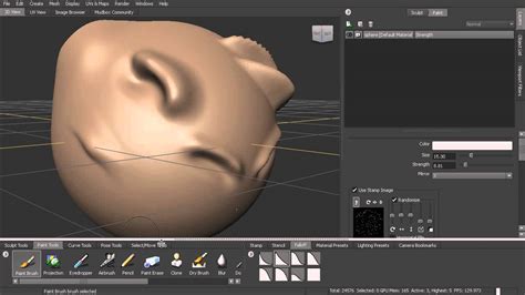 Top Tip Sculpting And Painting Overview In Mudbox YouTube