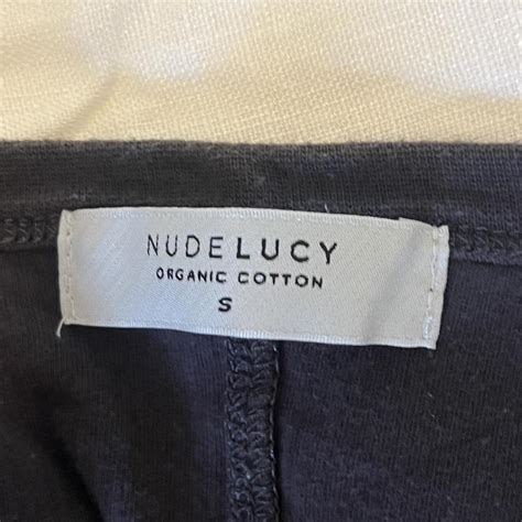 Nude Lucy Long Sleeve Size S Like A Dark Grey Black Depop