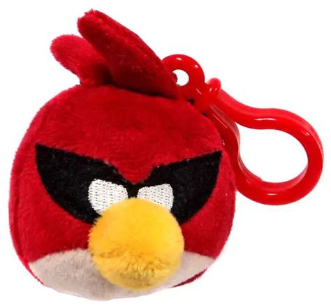 Angry Birds Space Super Red Bird Plush Backpack Clip Commonwealth Toys ...