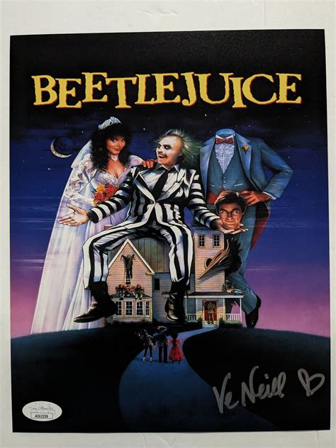 Ve Neill Signed 8x10 Photo Beetlejuice 2 Makeup Artist Autograph Bas Jsa Coa Ebay