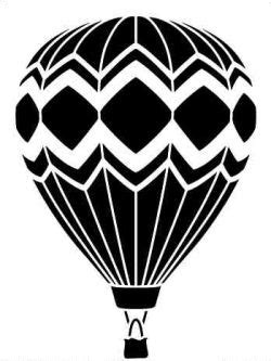 Clipart Hot Air Balloon Silhouette