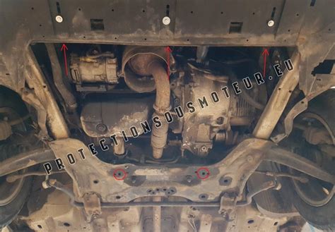 Cache sous moteur et de la boîte de vitesse Peugeot 5008