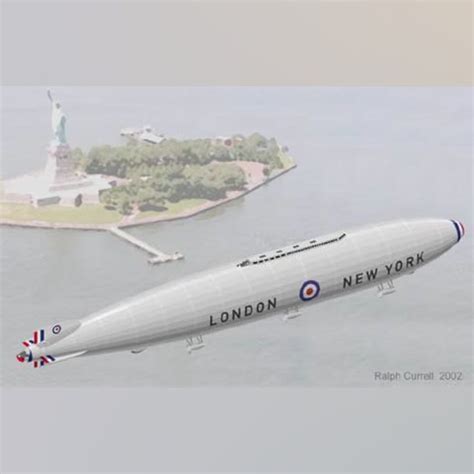 Бумажная модель Дирижабль Vickers Transoceanic Airship