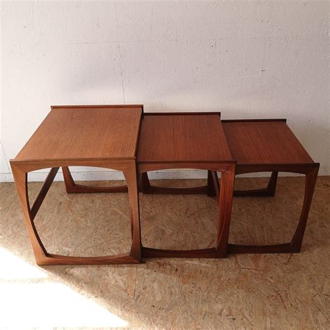 Tables Basses Gigognes Teck G Plan Ann Es C Te Vintage