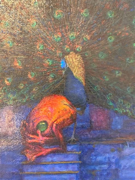 Mark Gilmore And His Naked Ears Were Tortured By Mark Gilmore Oil On Canvas Painting For