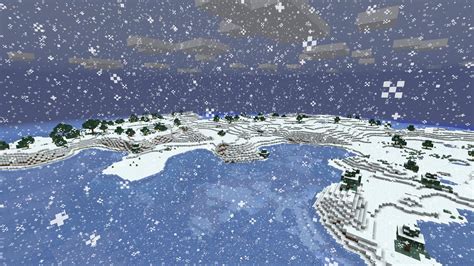 Minecraft Snowy Taiga Wallpaper