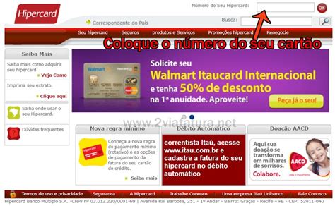 Fatura Hipercard Como Emitir A Via