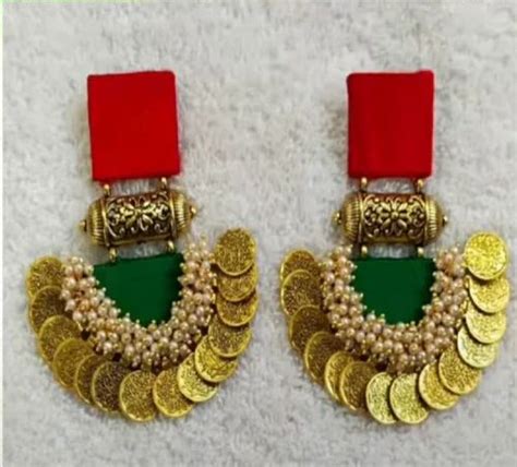 Handmade Fabric Earrings At Rs 150 Pair Handmade Earring In Faridabad