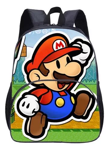 Mochilas Populares Super Mario Bros School Bros Cuotas Sin Inter S