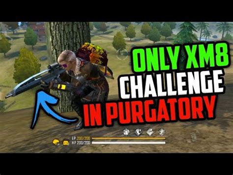 Only XM8 Gun Challenge In Purgatory Map Free Fire Hydro Gamer