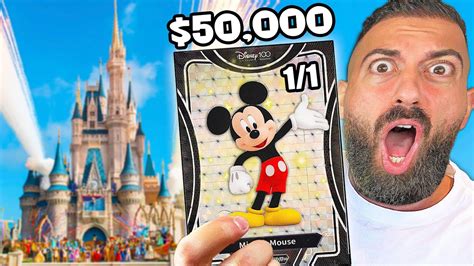 My Search For The Rarest Disney Card In The World Youtube