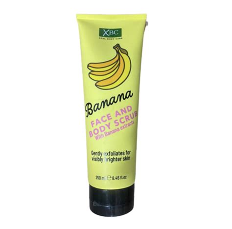 XBC Face And Body Scrub With Banana Extract 250ml Main Market Online