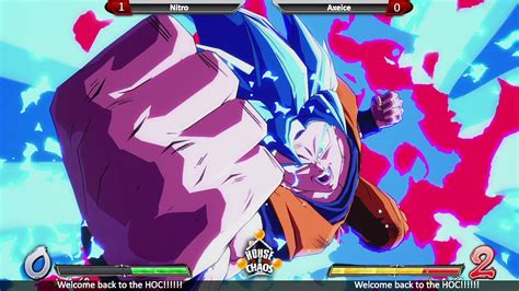 Dbfz Tsl Nitro Vs Axeice Wfs Classic Hoc Battles Youtube