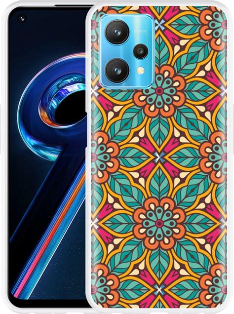 Realme 9 Pro Hoesje Flora Mandala Designed By Cazy Bol