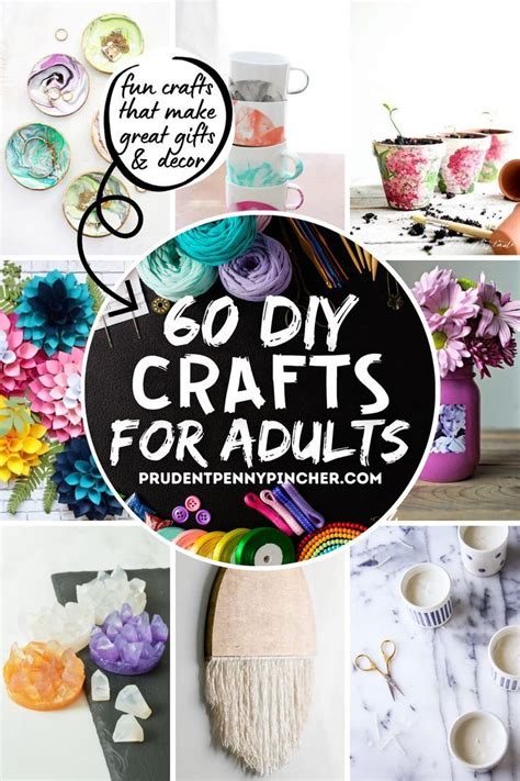 60 diy crafts for adults – Artofit