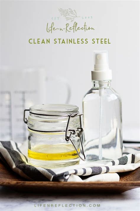 How To Clean Stainless Steel Appliances Naturally With A Two Step