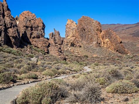 Premium Photo Trail Around The Rock Formations At Roques De Garcia