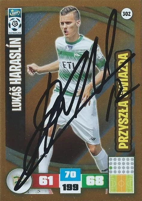 Lukas HARASLIN Karta Panini Oryginalny AUTOGRAF Warszawa Kup Teraz