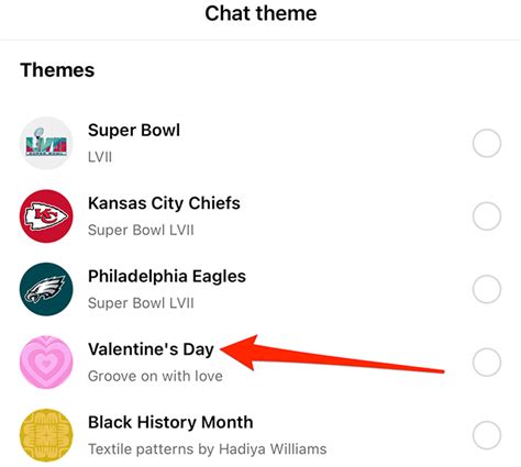 Instagram: How to Use the Valentine's Day Chat Theme