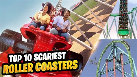 Top 10 Scariest Roller Coaster In The World Peezy World Youtube