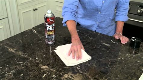 How To Polish Granite Countertops Youtube