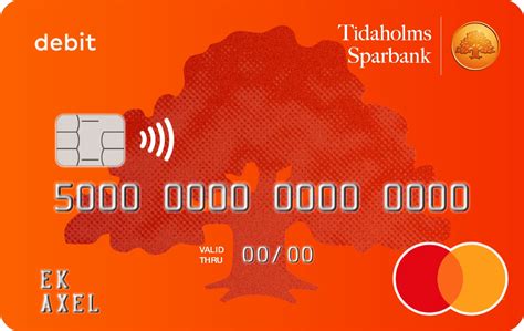 Bankkort Mastercard Betala Och Ta Ut Pengar Tidaholms Sparbank