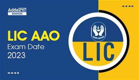 Lic Aao Exam Date Out Lic Aao