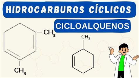 HIDROCARBUROS CÍCLICOS CICLOALQUENOS NOMENCLATURA YouTube