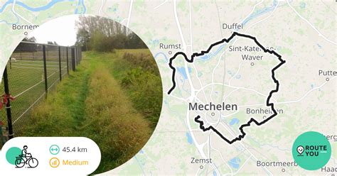 Heffen Mechelen Recreatieve Fietsroute RouteYou