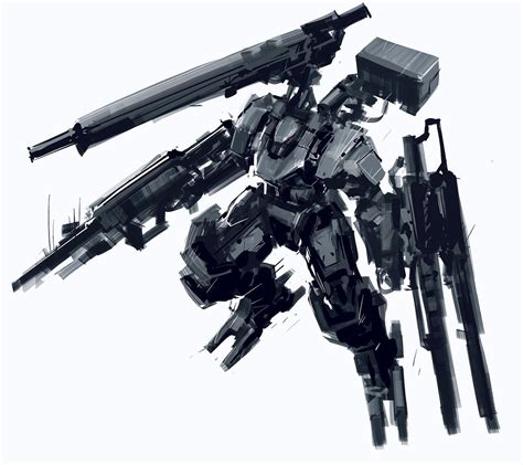 Artstation Mech Shinku Kim Mech Armored Core Concept Art