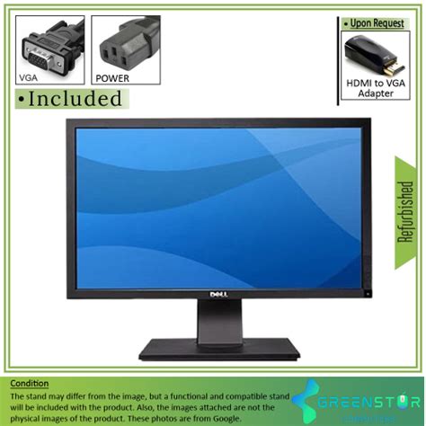 Refurbished Good Dell Professional P2211h 54 61cm 21 5 Monitor With Led Best Buy Canada