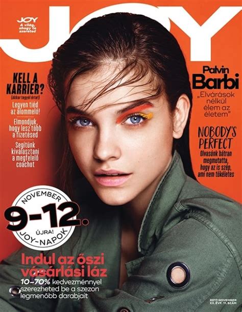 Barbara Palvin - JOY Magazine Cover, Hungary, November 2017 • CelebMafia