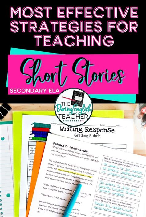 The Most Effective Strategies For Teaching Short Stories In The