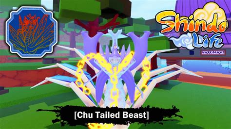 Chu Tailed Beast This Gen Beast Is Insane Full Showcase Shindo