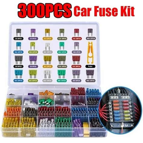 ASSORTIMENT COMPLET ET Complet De Fusibles Lame 300 Pi Ces Pour Tous