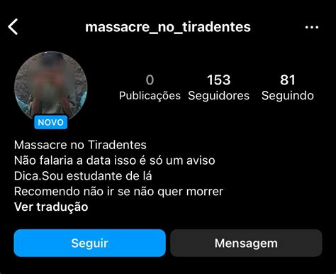 Aluno Amea A Massacre Em Escola De Goi S Recomendo N O Ir Se N O