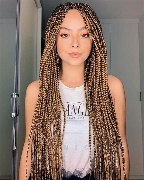 Blonde Box Braids Short Box Braids Braids For Black Hair African