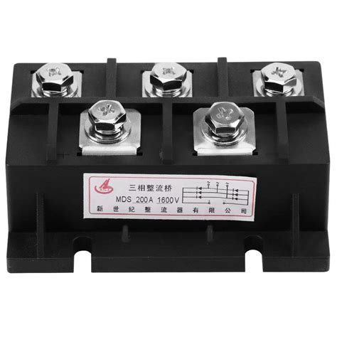 MDS 200A 1600V Three Phase Diode Module Bridge Rectifier Power