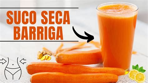 Suco Seca Barriga Suco Detox De Cenoura Gengibre E Limão Para