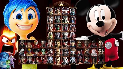 Mortal Kombat 9 JOY INSIDE OUT 2 MICKEY MOUSE Expert Tag Ladder